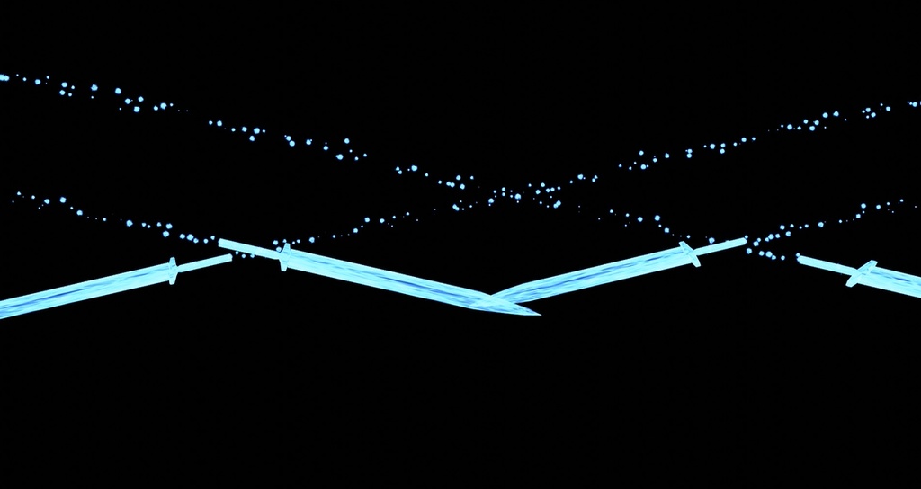 エフェクト素材:幻霊剣舞・奏嵐剣劇(げんれいけんぶ・そうらんけんげき)