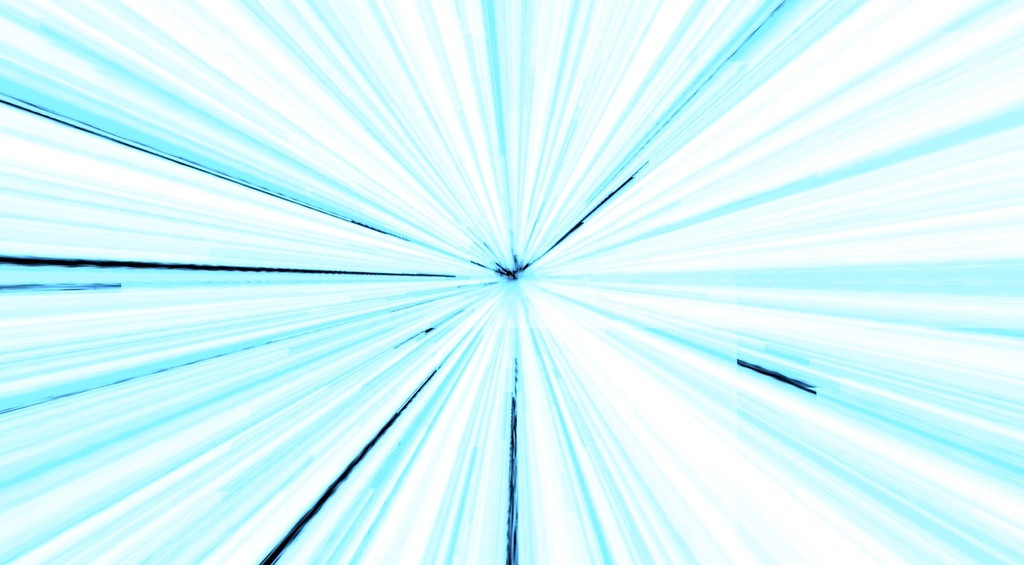 エフェクト素材・集束式霊素子光砲(青)