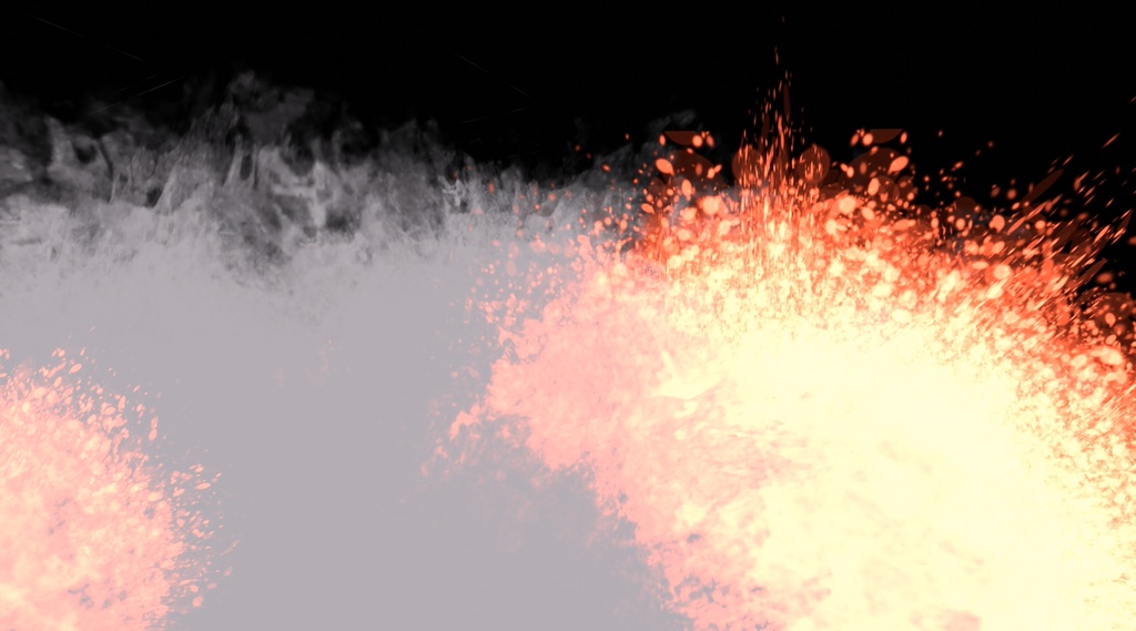 エフェクト素材・グレネードバーンフラッシュ(火薬・閃光・煙幕式)