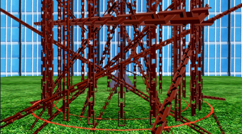 エフェクト素材・紅血鎖陣