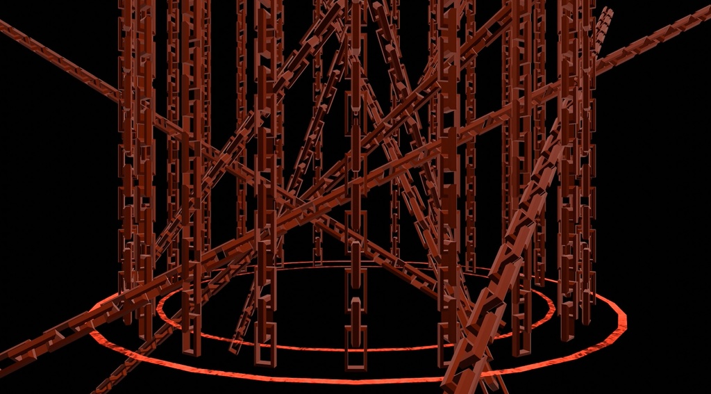 エフェクト素材・紅血鎖陣