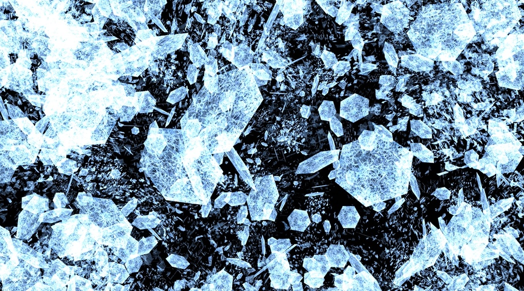 エフェクト素材・氷天獄