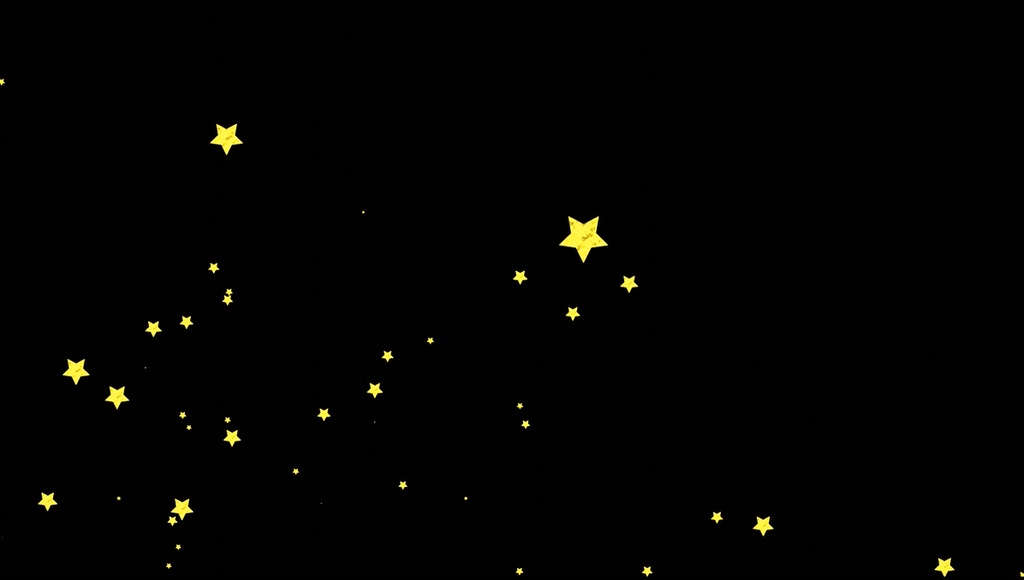 エフェクト素材・スタークラスターフォール