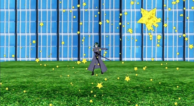 エフェクト素材・スタークラスターフォール