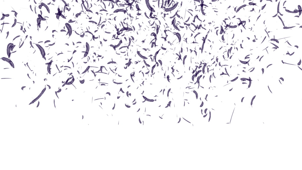 エフェクト素材:フェザーレインシリーズ