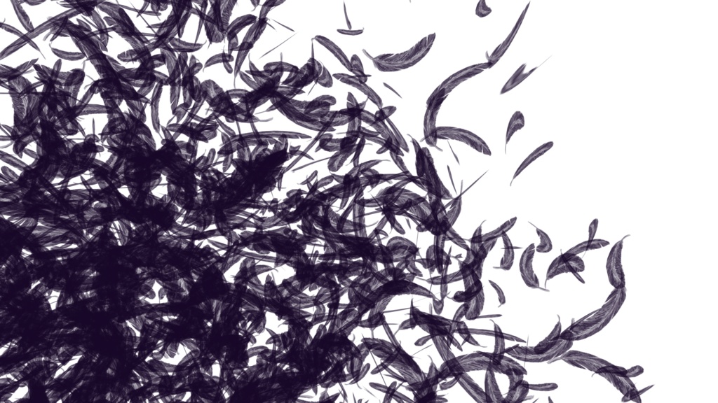 エフェクト素材・フェザーカットインシリーズ