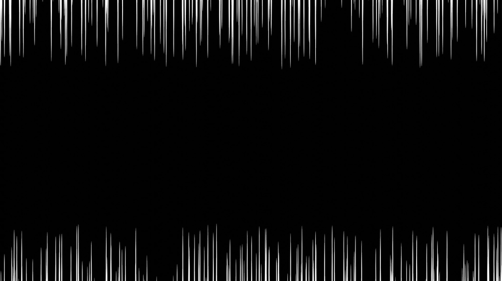 エフェクト素材・集中線「白」&「白」上下