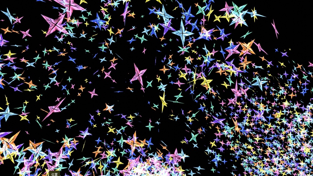 エフェクト素材・レインボークローツシリーズ