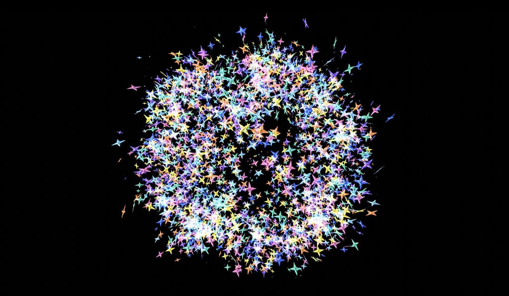 エフェクト素材・レインボークローツシリーズ