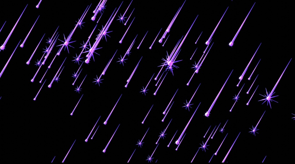 エフェクト素材・シューティングブライトスター