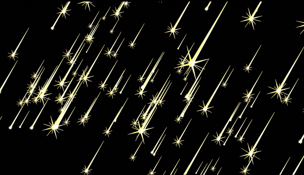 エフェクト素材・シューティングブライトスター