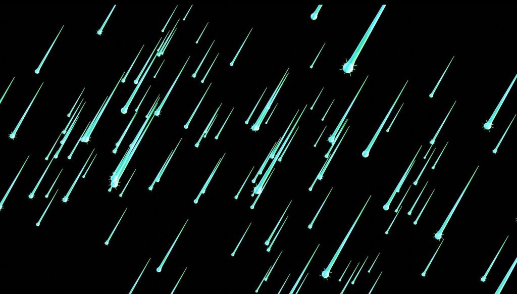 エフェクト素材・シューティングブライトスター