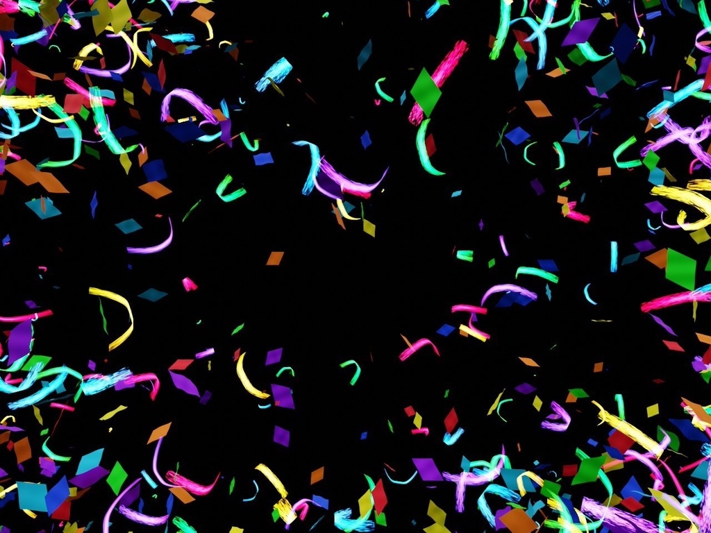 エフェクト素材・ハッピークラッカーバーストシリーズ