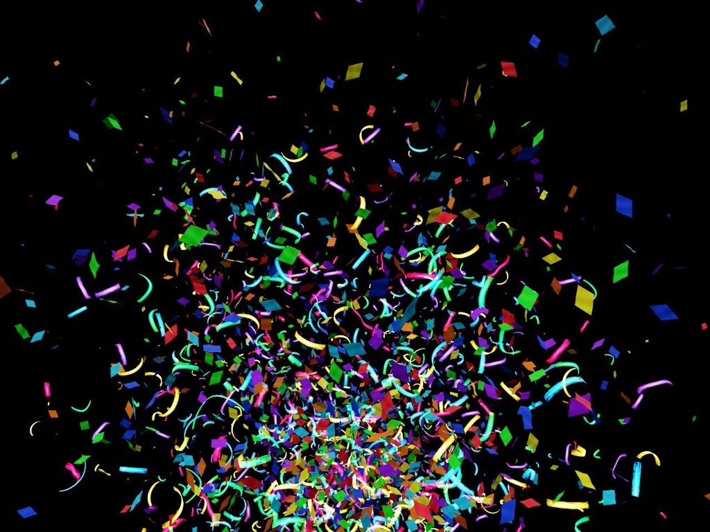 エフェクト素材・ハッピークラッカーバーストシリーズ