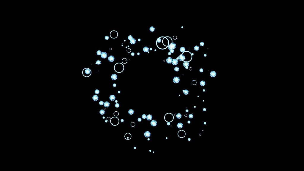 エフェクト素材・スプレッドウェーブボム