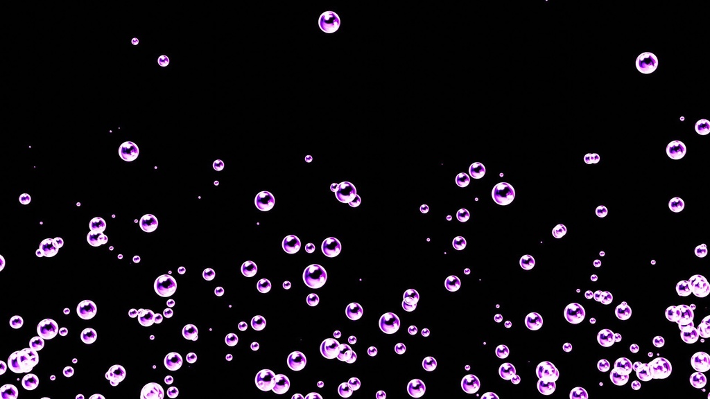 エフェクト素材・バブルフロー