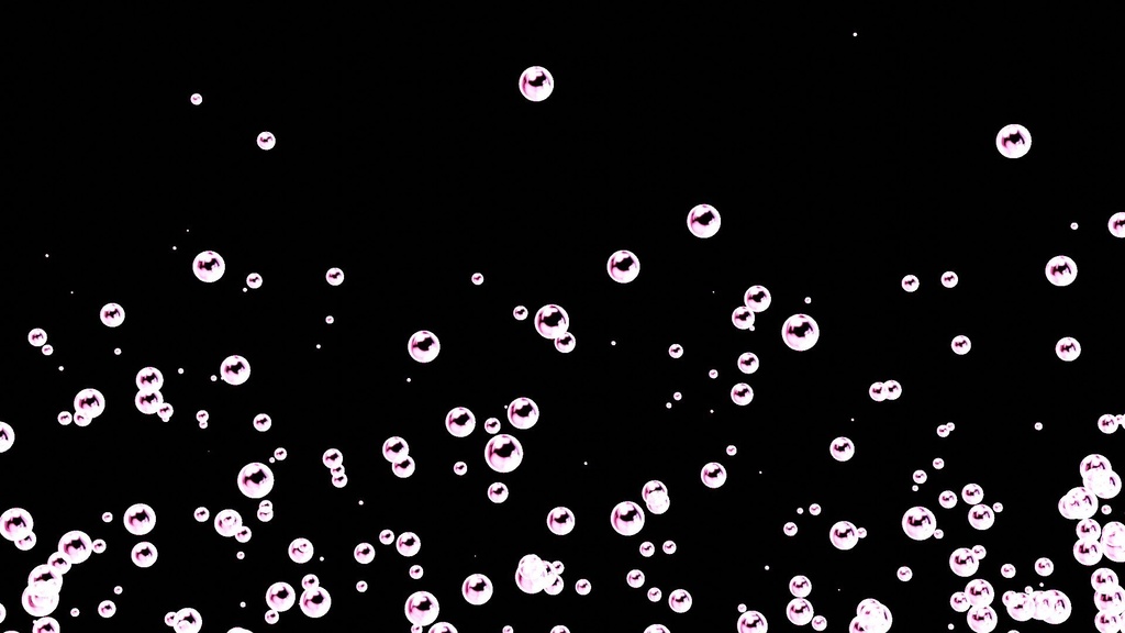 エフェクト素材・バブルフロー