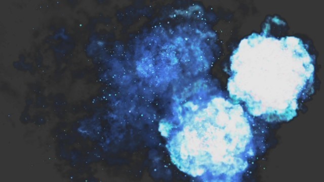 エフェクト素材・チェーンボムバースト