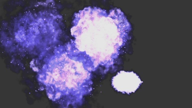 エフェクト素材・チェーンボムバースト