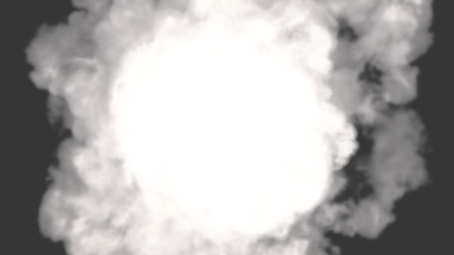 エフェクト素材・大火炎爆発