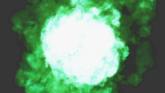 エフェクト素材・大火炎爆発