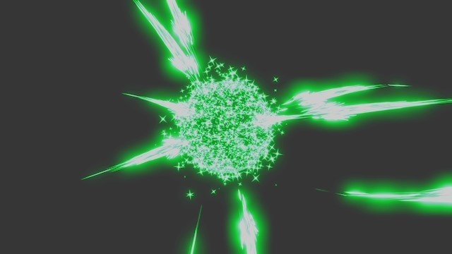 エフェクト素材・チャージスフィアバースト