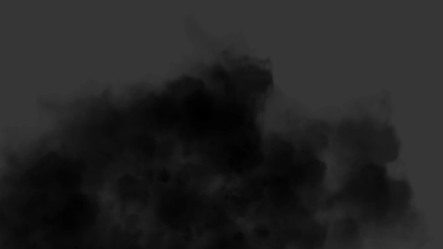 エフェクト素材・サイドバーストスモーク