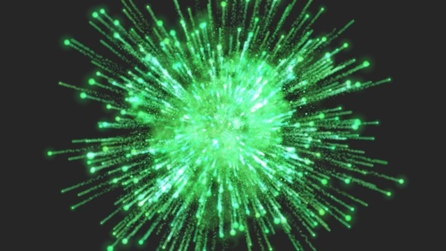 エフェクト素材・炸裂爆波1