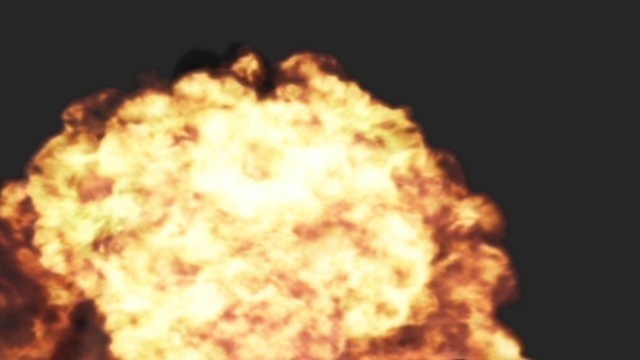 エフェクト素材・連続爆破1