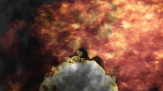 エフェクト素材・連続爆破1