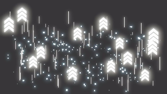 エフェクト素材・アッパーバフエフェクト
