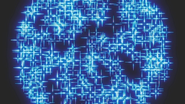 エフェクト素材・クロスフラッシュスプレッド