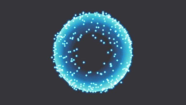 エフェクト素材・エネルギーサークルシールド