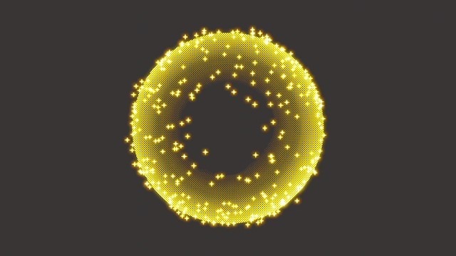 エフェクト素材・エネルギーサークルシールド