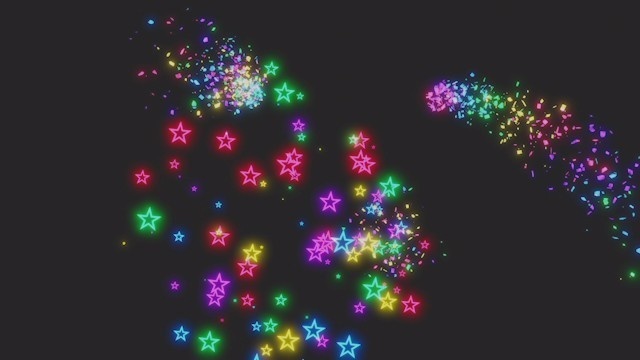 エフェクト素材・シュートスターボム