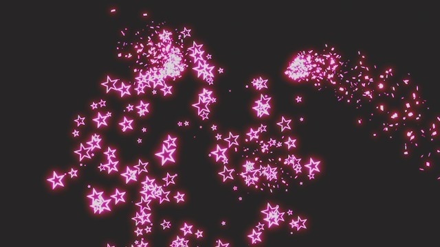 エフェクト素材・シュートスターボム