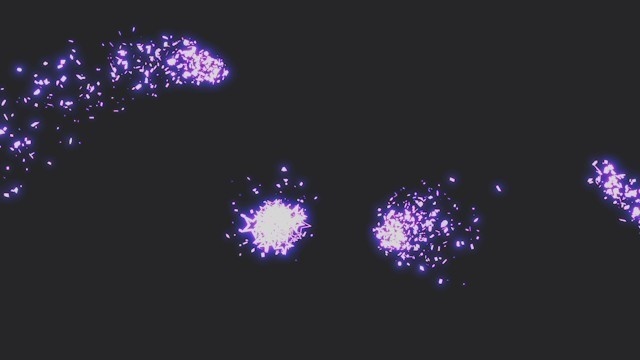 エフェクト素材・シュートスターボム