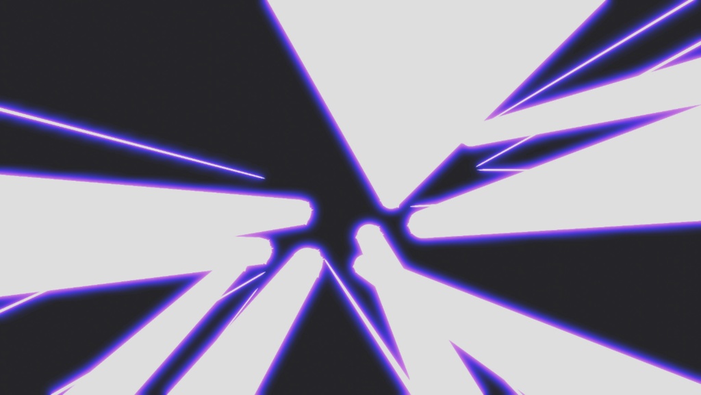 エフェクト素材・ランダムレーザーバースト改