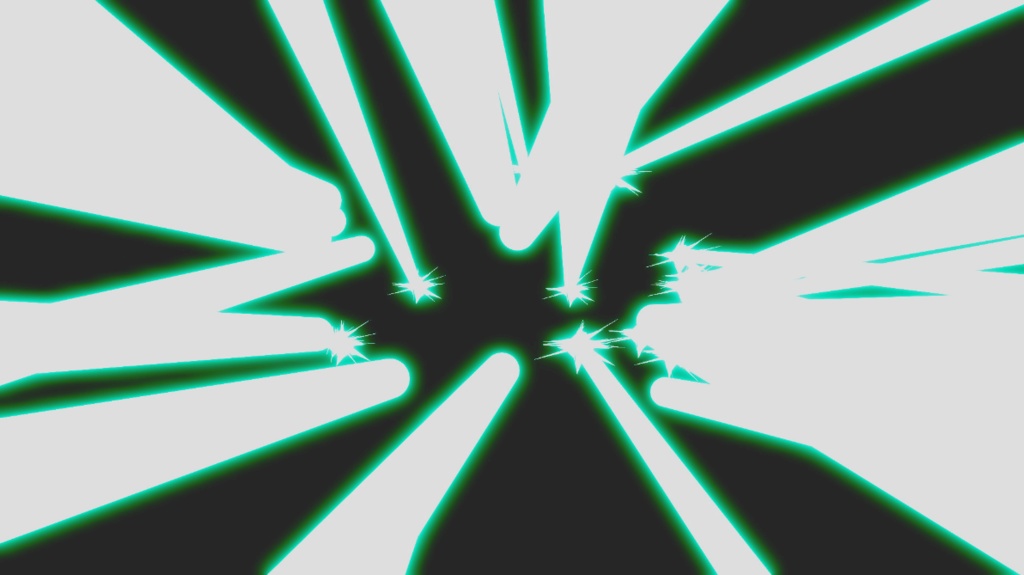 エフェクト素材・ランダムレーザーバースト改