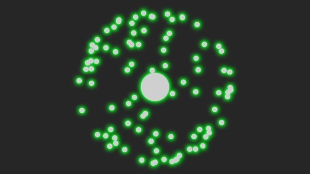 エフェクト素材・チャージングフォトンレイ