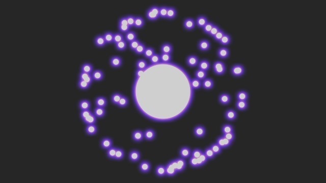 エフェクト素材・チャージングフォトンレイ