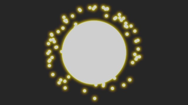 エフェクト素材・チャージングフォトンレイ