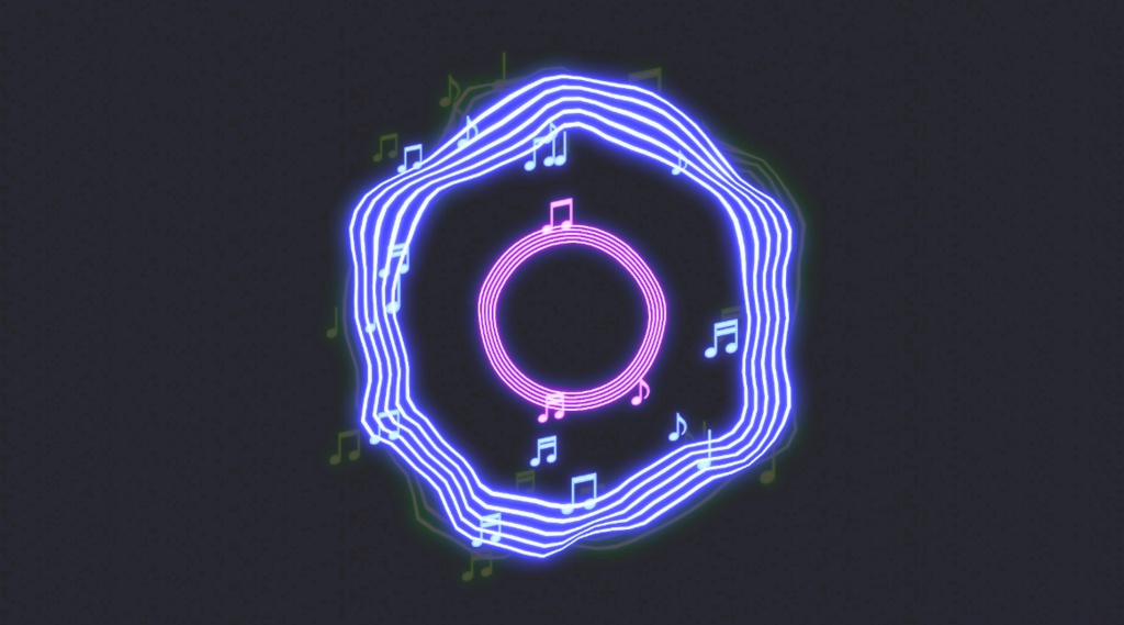 エフェクト素材・サウンドノートウェイブ