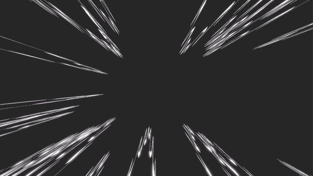 エフェクト素材・集中線Ver2