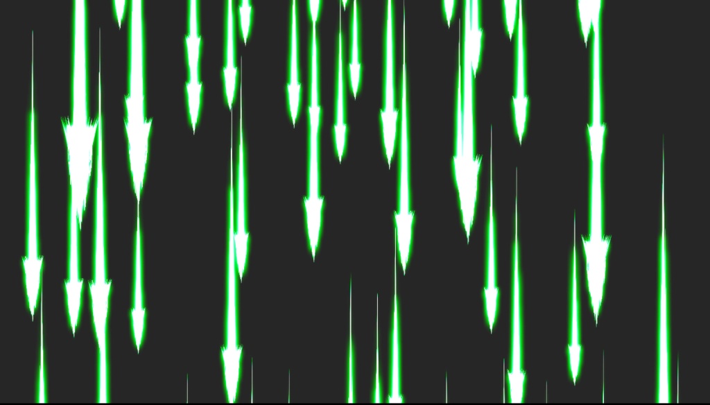 エフェクト素材・ソルランスレイン