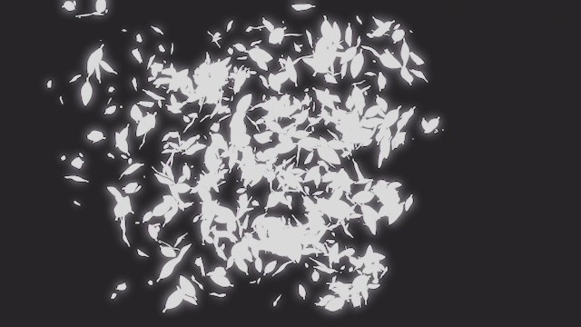 エフェクト素材・リーフラインウインド