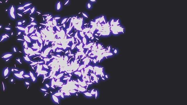 エフェクト素材・リーフラインウインド