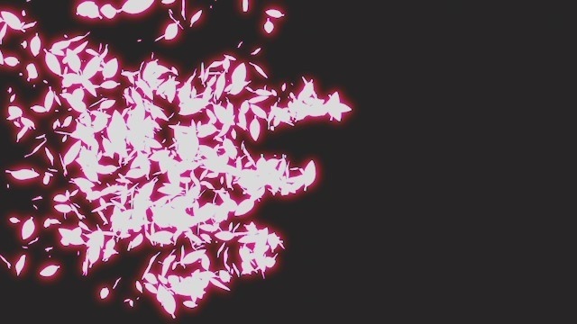 エフェクト素材・リーフラインウインド