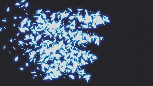 エフェクト素材・リーフラインウインド