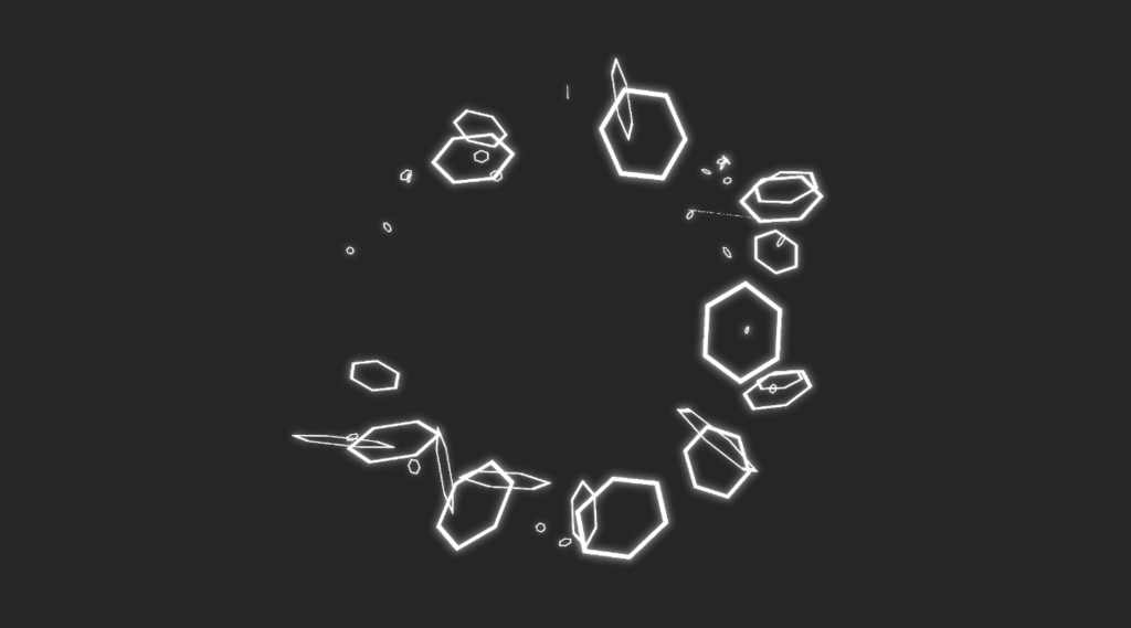 エフェクト素材・ヘキサパーティクルエクステンド